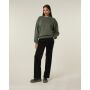 Radder 2.0 - Het unisex oversized crewneck sweatshirt - Khaki (L)