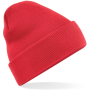 Muts Original met omslag Bright Red One Size