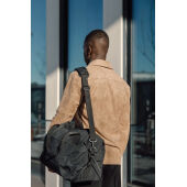 KENTO URBAN RCS recycled nylon Weekender, zwart