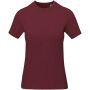 Nanaimo dames t-shirt met korte mouwen - Diep bordeauxrood - M Nanaimo dames t-shirt met korte mouwen - Diep bordeauxrood - M