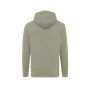 Iqoniq Torres gerecycled katoen hoodie ongeverfd, heather green (M)