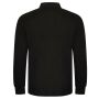 Pro Long Sleeve Piqué Polo Shirt, Black, XXL, Pro RTX