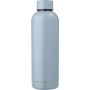 Gerecyclede dubbelwandige RVS fles (500 ml) Isaiah pastel blauw