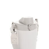 Avira Ayala RCS R-RVS duosip afsluitbare crossbody tumbler, wit