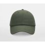 JUNIOR LOW PROFILE 6 PANEL DAD CAP, OLIVE GREEN, One size, BEECHFIELD