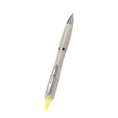 Kunin balpen met marker 2-in-1 balpen tarwestro