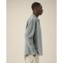 Worker Shirt - Het unisex relaxed overhemd - G. Dyed Misty Grey (XS)