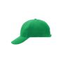 6 Panel Raver Cap Laminated fern-green