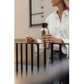 VINGA Cael RCS SS drinkfles 600ML, zilvergrijs