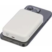 Gerecyclede draadloze oplader powerbank Meno zwart
