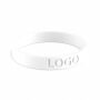 Gepersonaliseerde siliconen polsbandjes (12 mm breed)