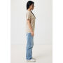 IQONIQ Yala dames lichtgewicht gerecycled katoen t-shirt, desert (L)
