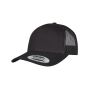 5-Panel Retro Trucker Cap black one size