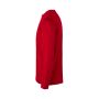 Interlock T-shirt | lange mouw - Rood, S