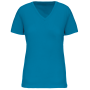 Dames-T-shirt BIO150 IC V-hals Tropical Blue XS