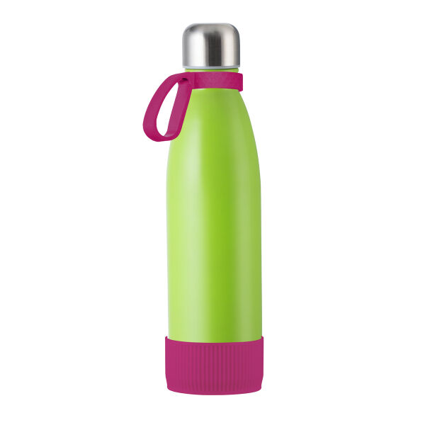 Fles RETUMBLER-myTOULON - magenta, lichtgroen Fles RETUMBLER-myTOULON - magenta, lichtgroen
