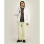 Puffer 2.0 - De unisex pufferjas met capuchon - Off White (XXL) Puffer 2.0 - De unisex pufferjas met capuchon - Off White (XXL)