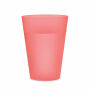 FESTA - Herbruikbare event beker 300ml - Transparant Rood
