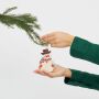 Cadeau / boomhanger WOODEN SNOWI WOODEN SNOWI