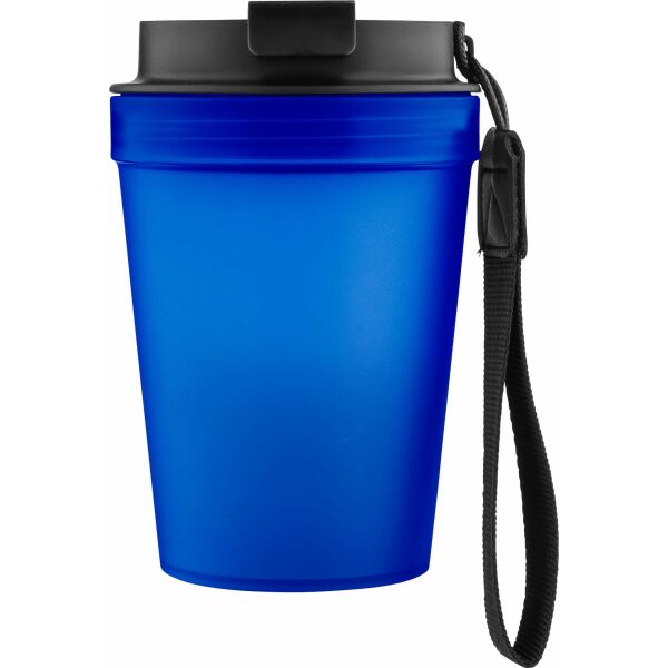 PP Reisbeker Lush 350 ml blauw PP Reisbeker Lush 350 ml blauw