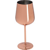 CrisMa wijnglas van rvs/koper, 500 ml