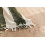 VINGA Valmer strand handdoek, groen, beige