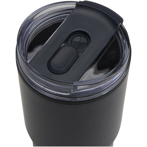 Westin 540 ml RCS gerecyclede dubbelwandige thermosbeker met rietje - Marineblauw Westin 540 ml RCS gerecyclede dubbelwandige thermosbeker met rietje - Marineblauw