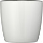 Azteek 340 ml keramische mok - Wit/Zwart