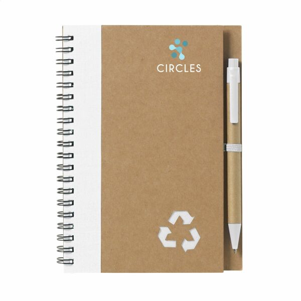RecycleNote-L Notizbuch - weiß RecycleNote-L Notizbuch - weiß