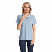 PULSE WOMEN - PULSE DAMES POLO - L - Sky Blue Pique