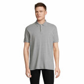 PACIFIC - PACIFIC HEREN POLO - 3XL - Grijs Gemêleerd 2