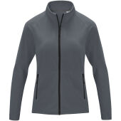 Zelus dames fleece jas - Stormgrijs - XS