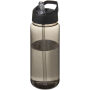 H2O Active® Octave Tritan™  600 ml sportfles met tuitdeksel - Charcoal/Zwart