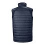 Black compass gewatteerde softshell bodywarmer Navy/Navy XS
