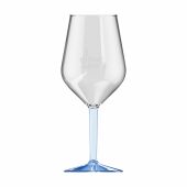 transparant blauw