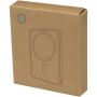 Avis 10.000 mAh RCS powerbank van gerecycled aluminium met magnetische aansluiting - Zilver