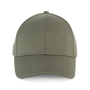 Biologisch katoenen pet met 6 panelen - K-up Gold Label Pale Khaki One Size