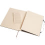 Classic XL hard cover notebook - plain - Black