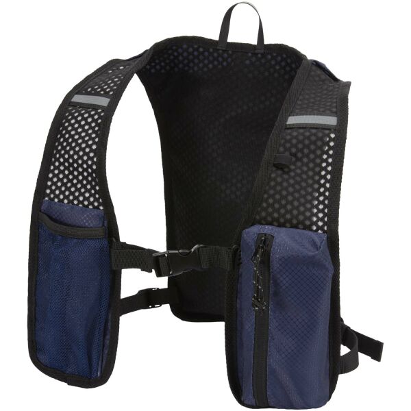 Nomad GRS gerecycled hardloopvest met hydratatiepack 5 l - Marineblauw Nomad GRS gerecycled hardloopvest met hydratatiepack 5 l - Marineblauw