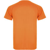 Montecarlo sportshirt met korte mouwen voor kinderen - Fluor oranje - 12