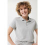 IQONIQ Yosemite dames recycled katoen pique polo, heather grey (XXXL)