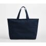 OVERSIZED HEAVY DUTY CANVAS TOTE BAG, NAVY, One size, WESTFORD MILL