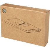 Juice type-C draadloze powerbank van 4000 mAh van gerecycled aluminium - Rood