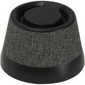 Horna magnetische draadloze speaker van 3 W van gerecycled plastic - Zwart