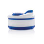 Opvouwbare siliconen beker, blauw