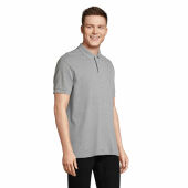 PACIFIC - PACIFIC HEREN POLO - 3XL - Grijs Gemêleerd 2