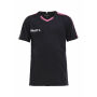 *Progress contrast jersey jr black/pop 122/128