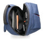 Smart office & sport rugtas PVC vrij, blauw, oranje