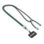 Crossbody, trendy duotone lanyard telefoonhouder van polyester
