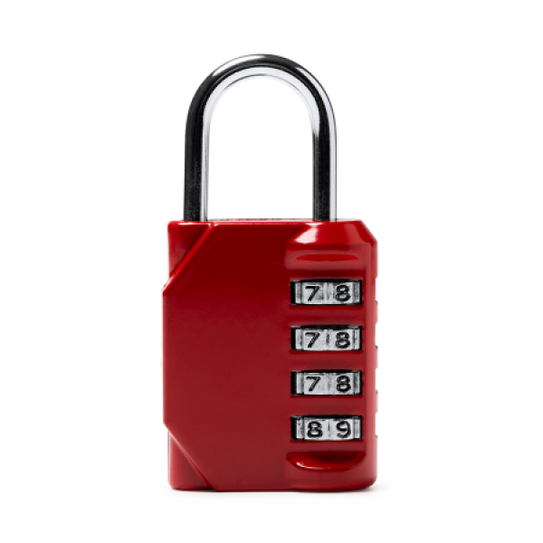 MILVIA hangslot - rood MILVIA hangslot - rood